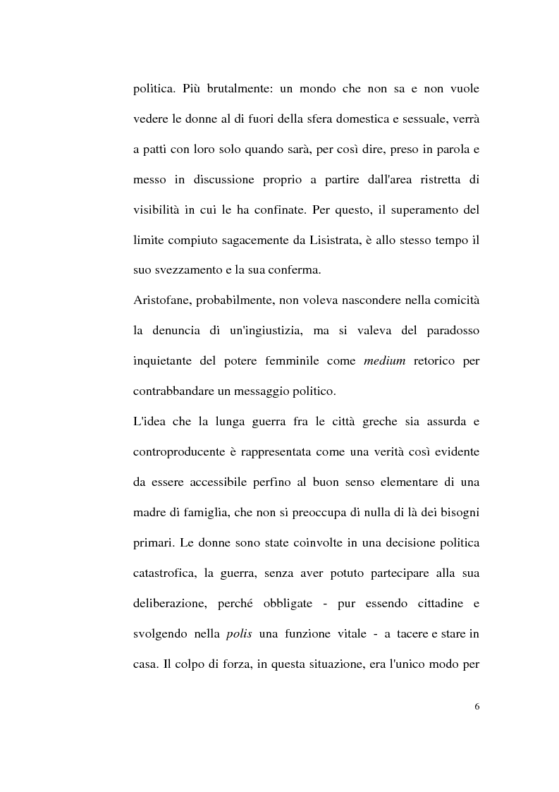 Anteprima della tesi: La donna nella concezione politica di Platone, Pagina 4