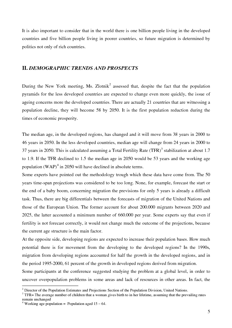 Anteprima della tesi: Policy Responses to Population Decline and Ageing, Pagina 2