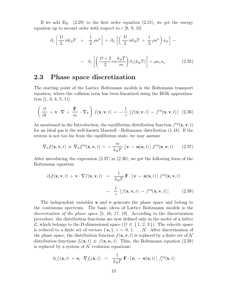 Anteprima della tesi: Discrete models for complex fluids, Pagina 9