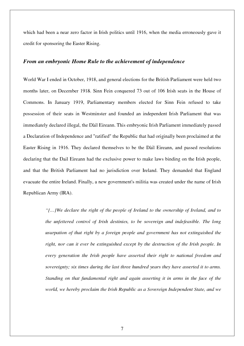 Anteprima della tesi: The Irish Department of Foreign Affairs, Il Ministero degli Esteri Irlandese, Pagina 4
