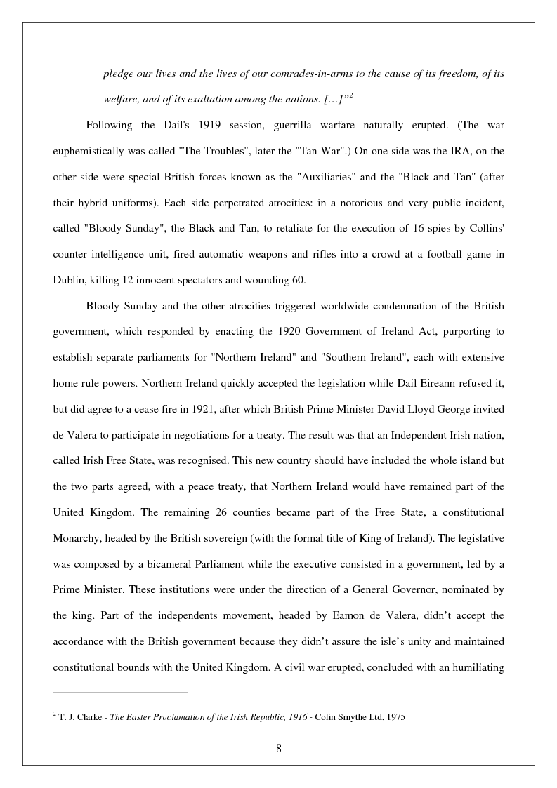 Anteprima della tesi: The Irish Department of Foreign Affairs, Il Ministero degli Esteri Irlandese, Pagina 5
