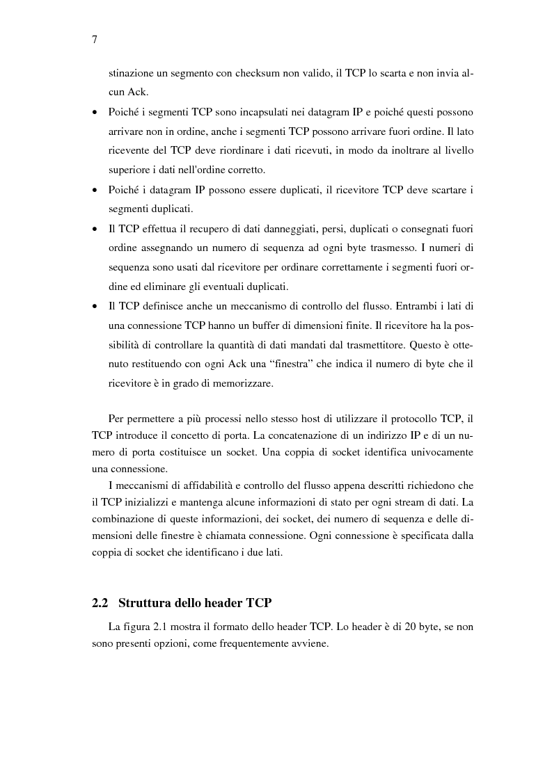 Anteprima della tesi: Analisi dell'avvio del TCP su canali satellitari a larga banda, Pagina 6