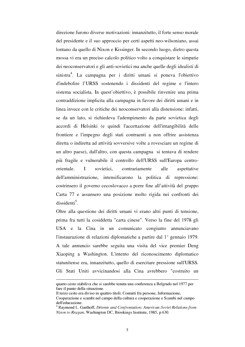 Anteprima della tesi: Gli USA e la difesa strategica: da Ronald Reagan a George W. Bush, Pagina 5