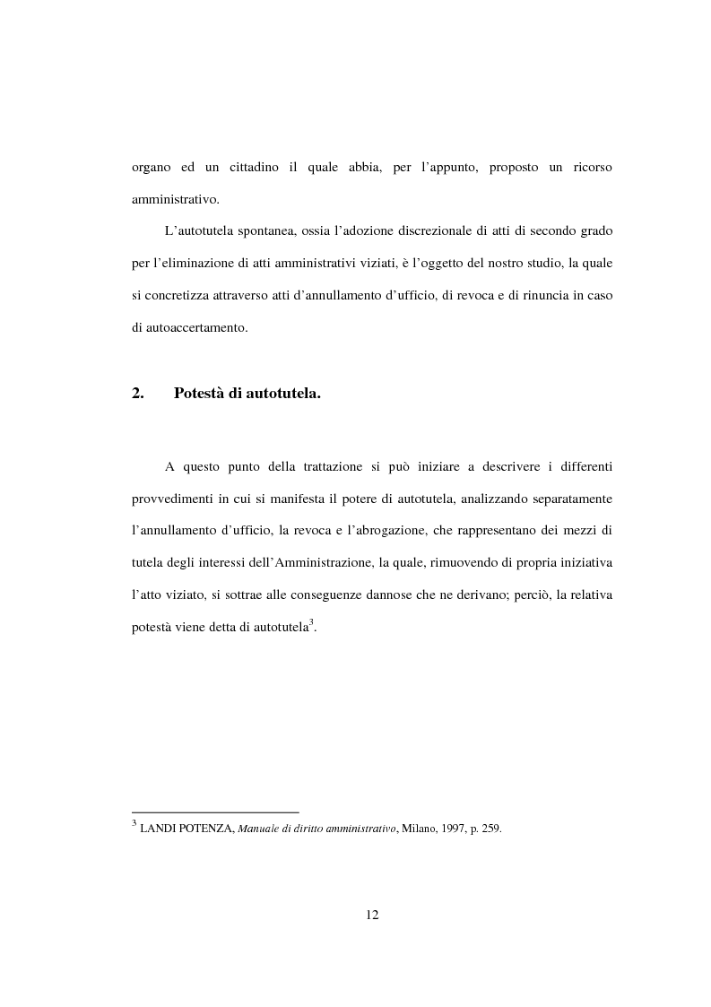Anteprima della tesi: Autotutela nell'ordinamento tributario, Pagina 7