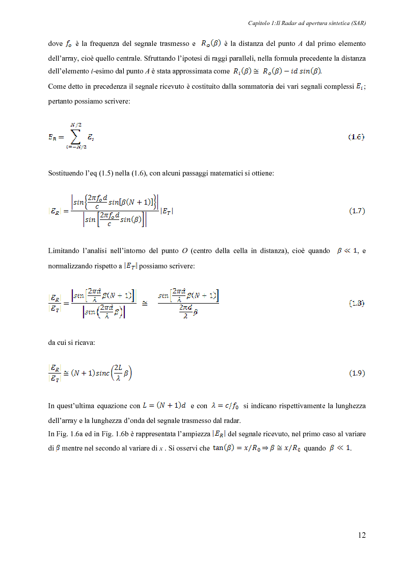 Anteprima della tesi: Telerilevamento da radar ad apertura sintetica : modelli elettromagnetici e metodo statistico di inversione, Pagina 10