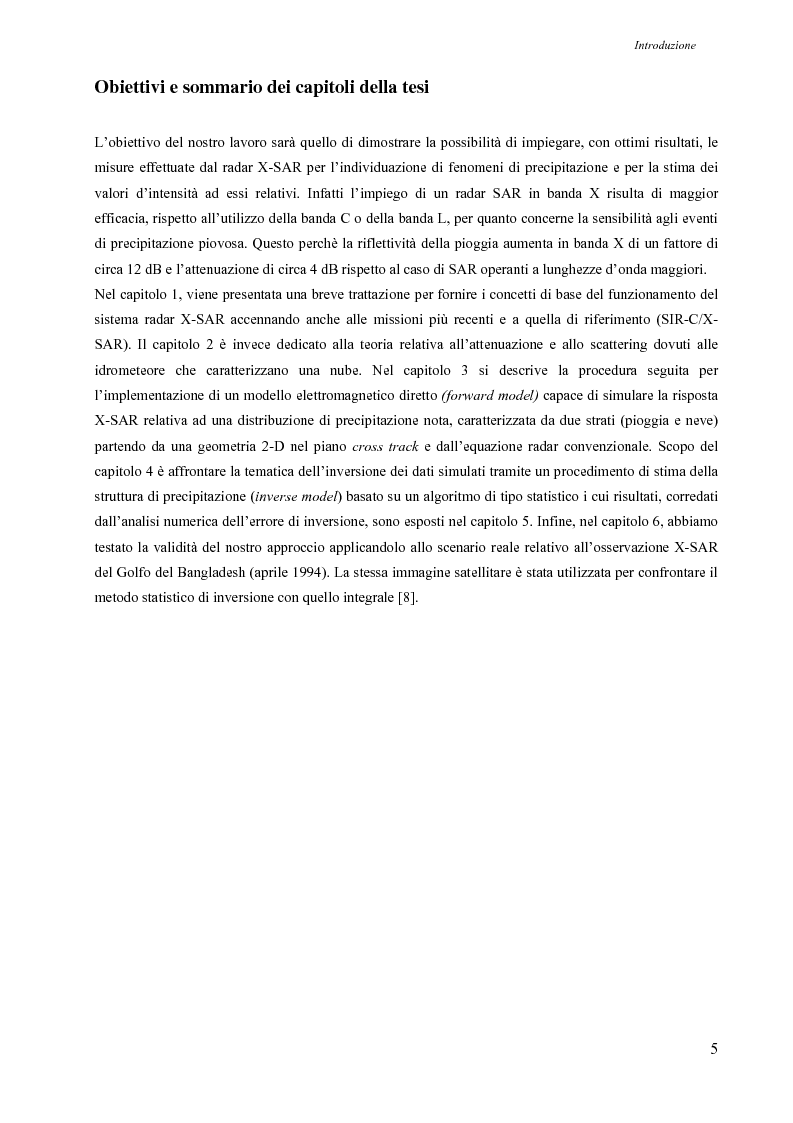 Anteprima della tesi: Telerilevamento da radar ad apertura sintetica : modelli elettromagnetici e metodo statistico di inversione, Pagina 3