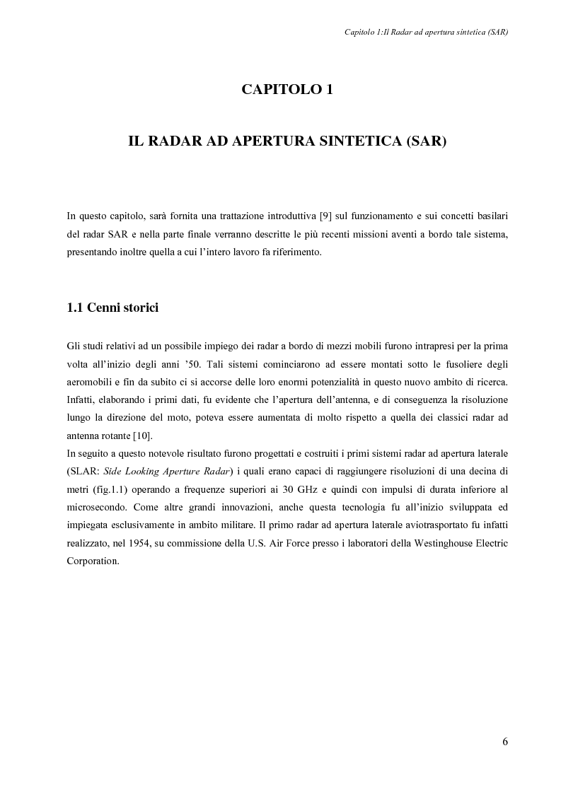 Anteprima della tesi: Telerilevamento da radar ad apertura sintetica : modelli elettromagnetici e metodo statistico di inversione, Pagina 4