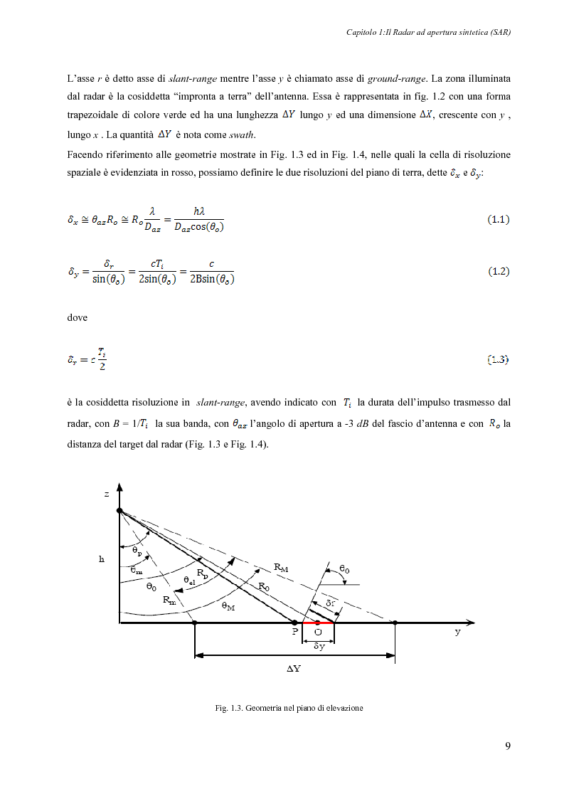 Anteprima della tesi: Telerilevamento da radar ad apertura sintetica : modelli elettromagnetici e metodo statistico di inversione, Pagina 7