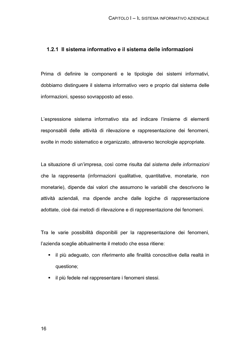 Anteprima della tesi: L'evoluzione dei sistemi informativi aziendali - Gli Erp dalla teoria all'implementazione, Pagina 11