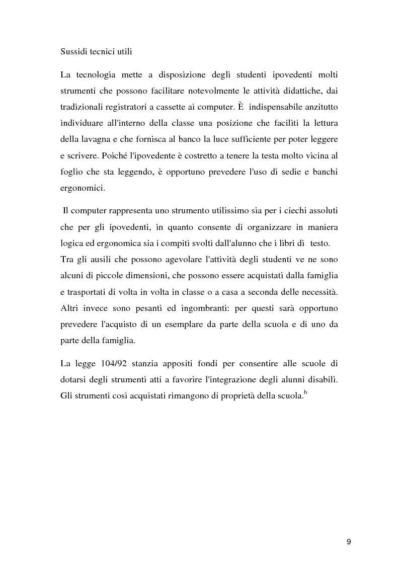 Anteprima della tesi: Tecnologie per un alunno, Pagina 4