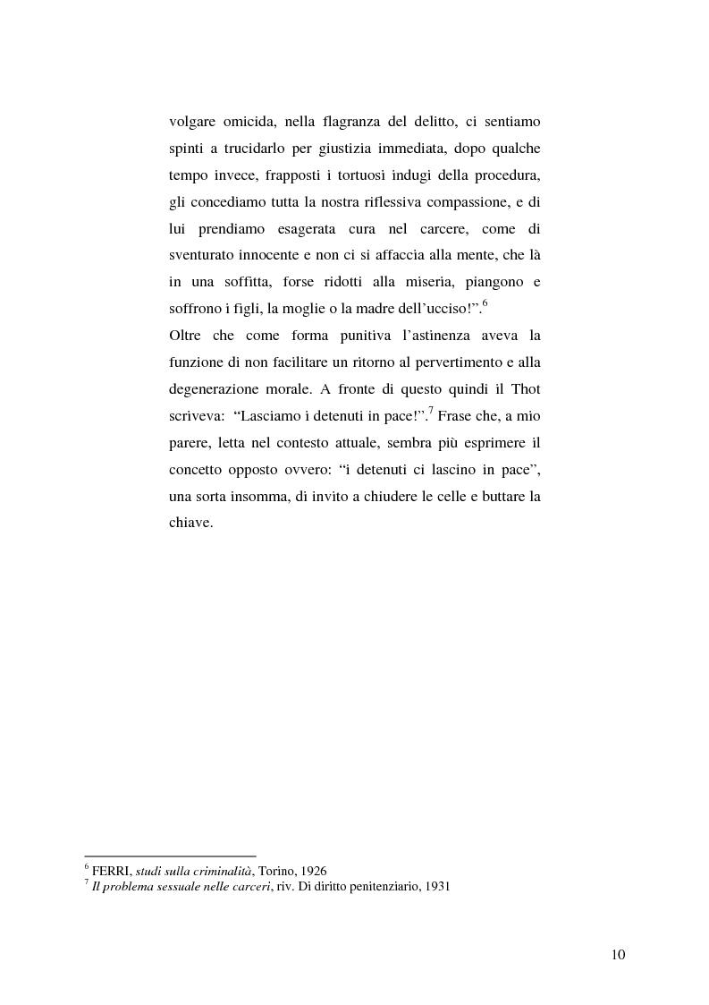 Anteprima della tesi: Il detenuto e i suoi affetti, Pagina 10