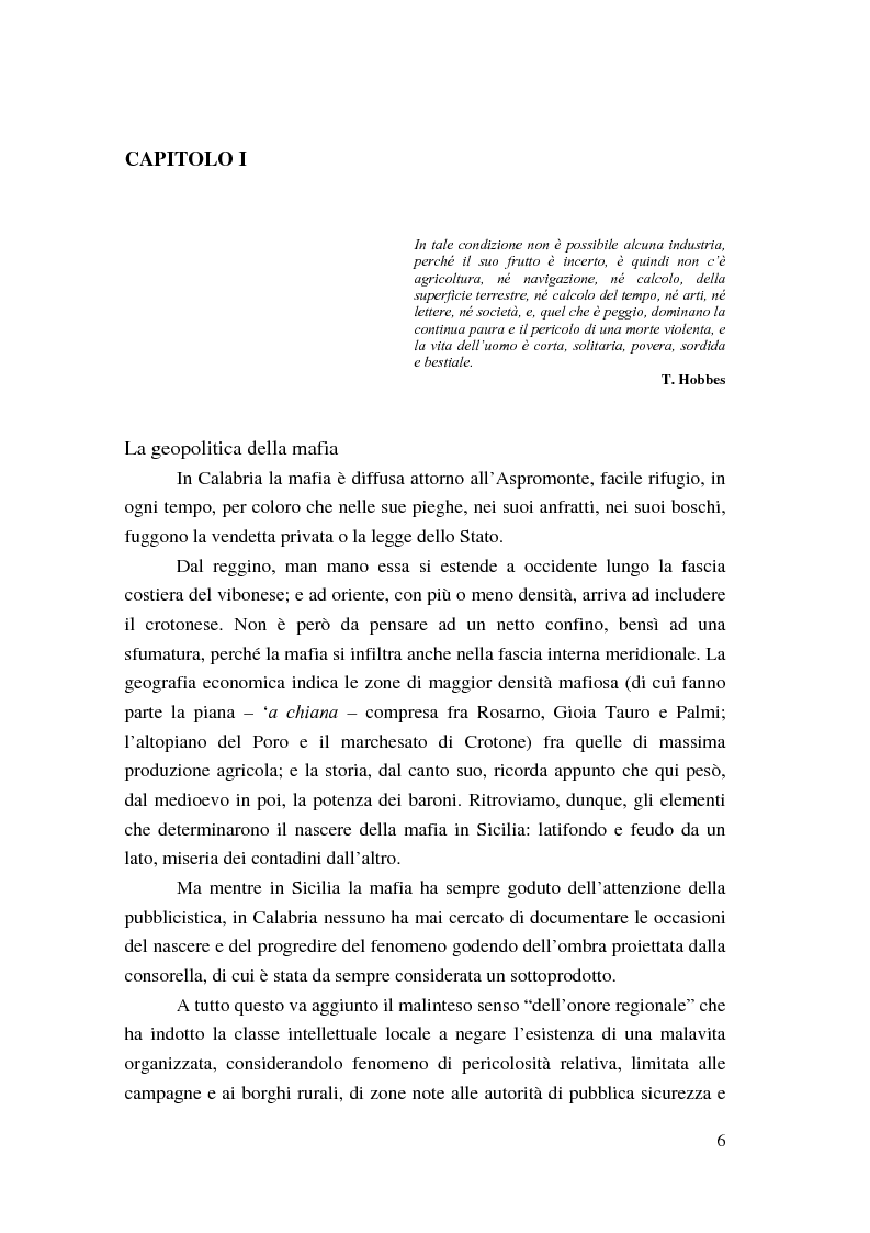 Anteprima della tesi: La famiglia mafiosa e le donne, Pagina 5