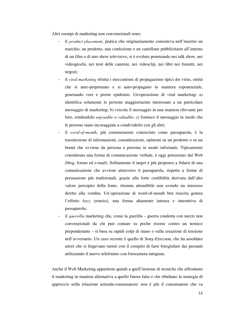 Anteprima della tesi: Il web marketing in italia e gli strumenti a disposizione delle imprese. Applicazione reale di search engine marketing, Pagina 6