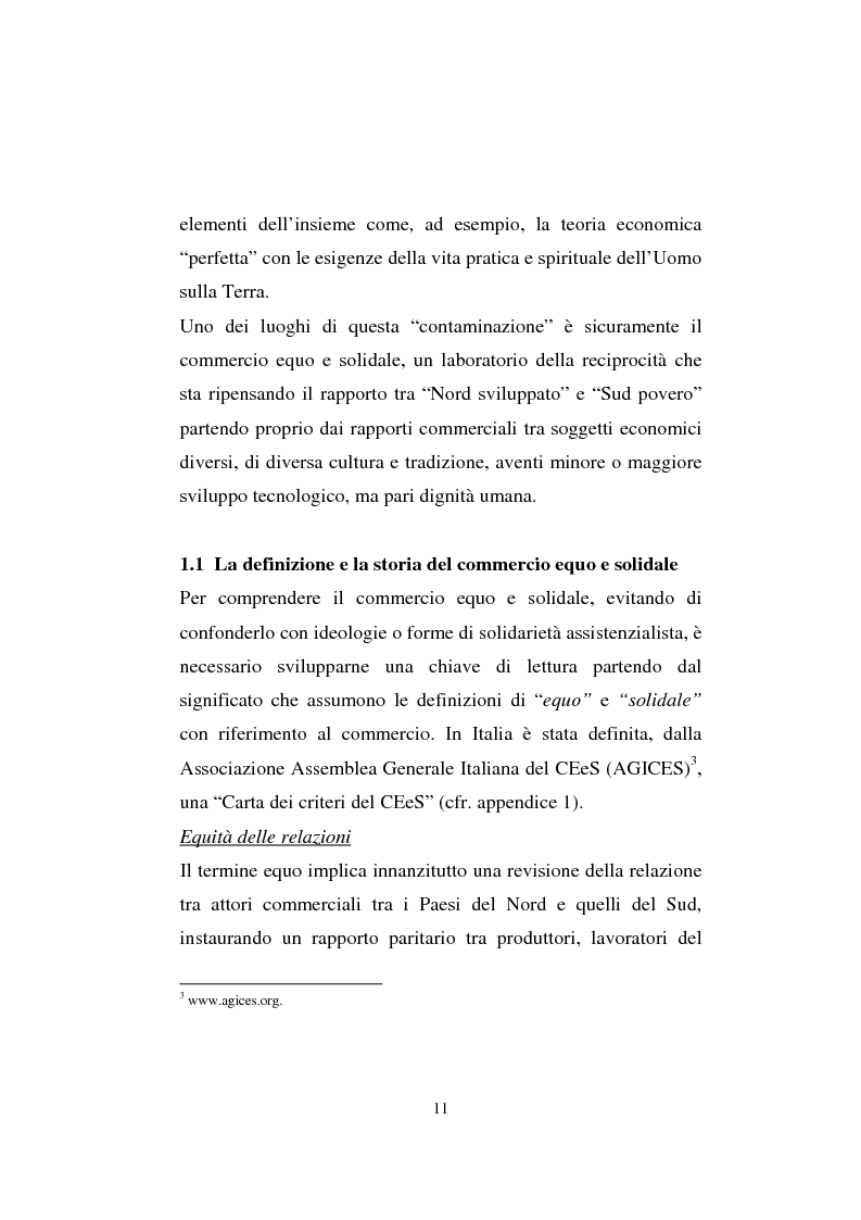Anteprima della tesi: Commercio Equo e Solidale: conseguenze e impatto sullo sviluppo sostenibile, Pagina 7