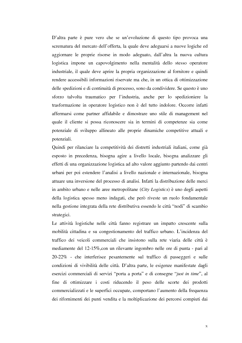 Anteprima della tesi: Le strategie competitive di una piccola impresa di autotrasporto di derrate alimentari del Lazio, Pagina 10