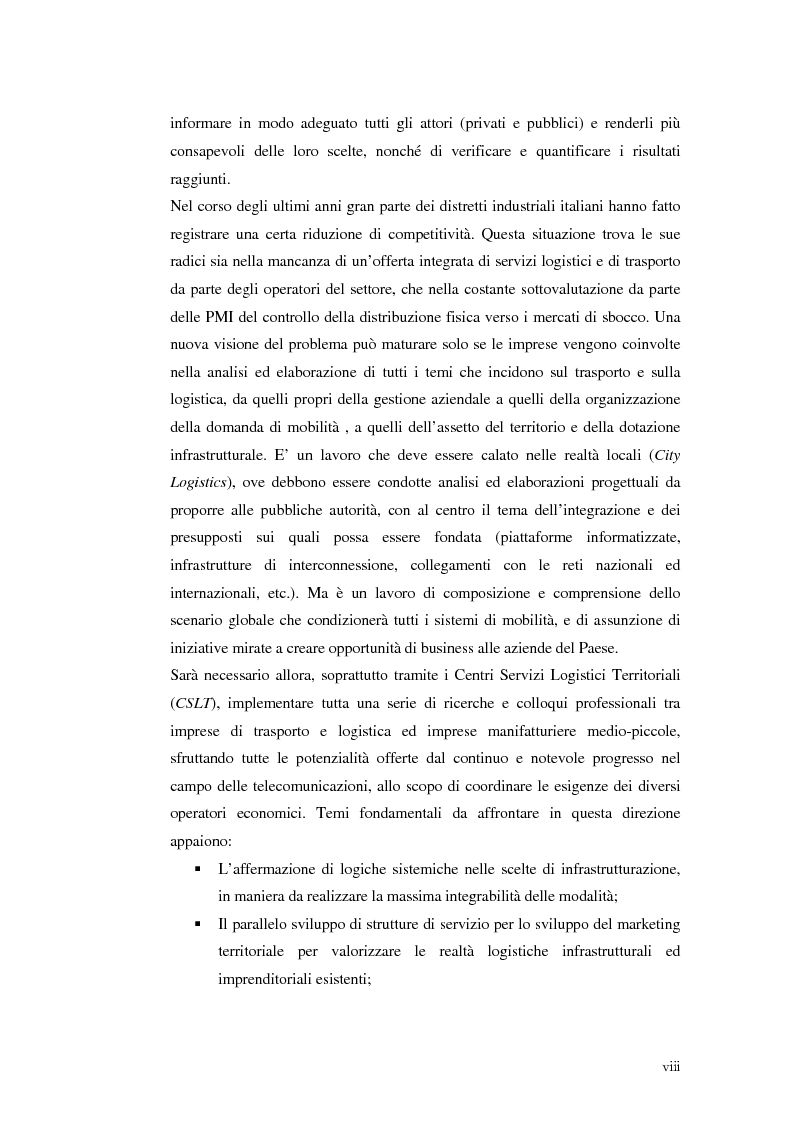 Anteprima della tesi: Le strategie competitive di una piccola impresa di autotrasporto di derrate alimentari del Lazio, Pagina 8