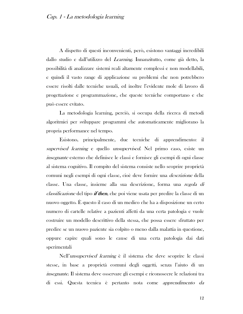 Anteprima della tesi: Classification techniques of protein spectra for the diagnosis of prostate cancer, Pagina 12