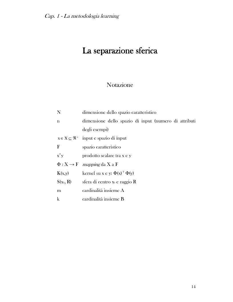 Anteprima della tesi: Classification techniques of protein spectra for the diagnosis of prostate cancer, Pagina 14