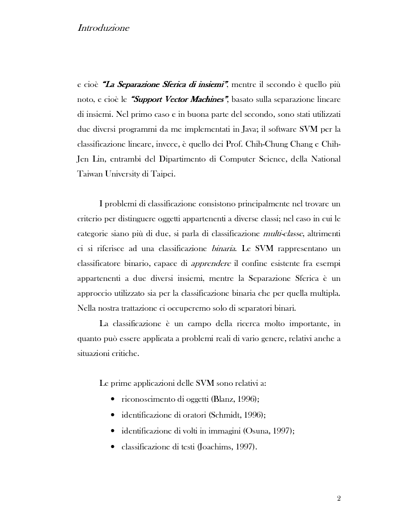Anteprima della tesi: Classification techniques of protein spectra for the diagnosis of prostate cancer, Pagina 2