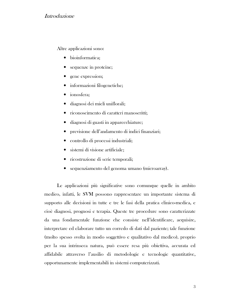 Anteprima della tesi: Classification techniques of protein spectra for the diagnosis of prostate cancer, Pagina 3