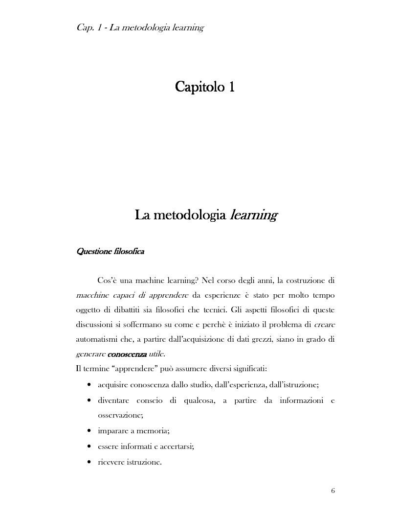 Anteprima della tesi: Classification techniques of protein spectra for the diagnosis of prostate cancer, Pagina 6
