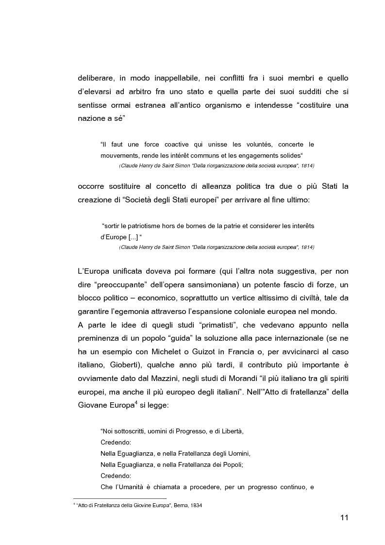 Anteprima della tesi: La forma di Stato per l'Europa, Pagina 6