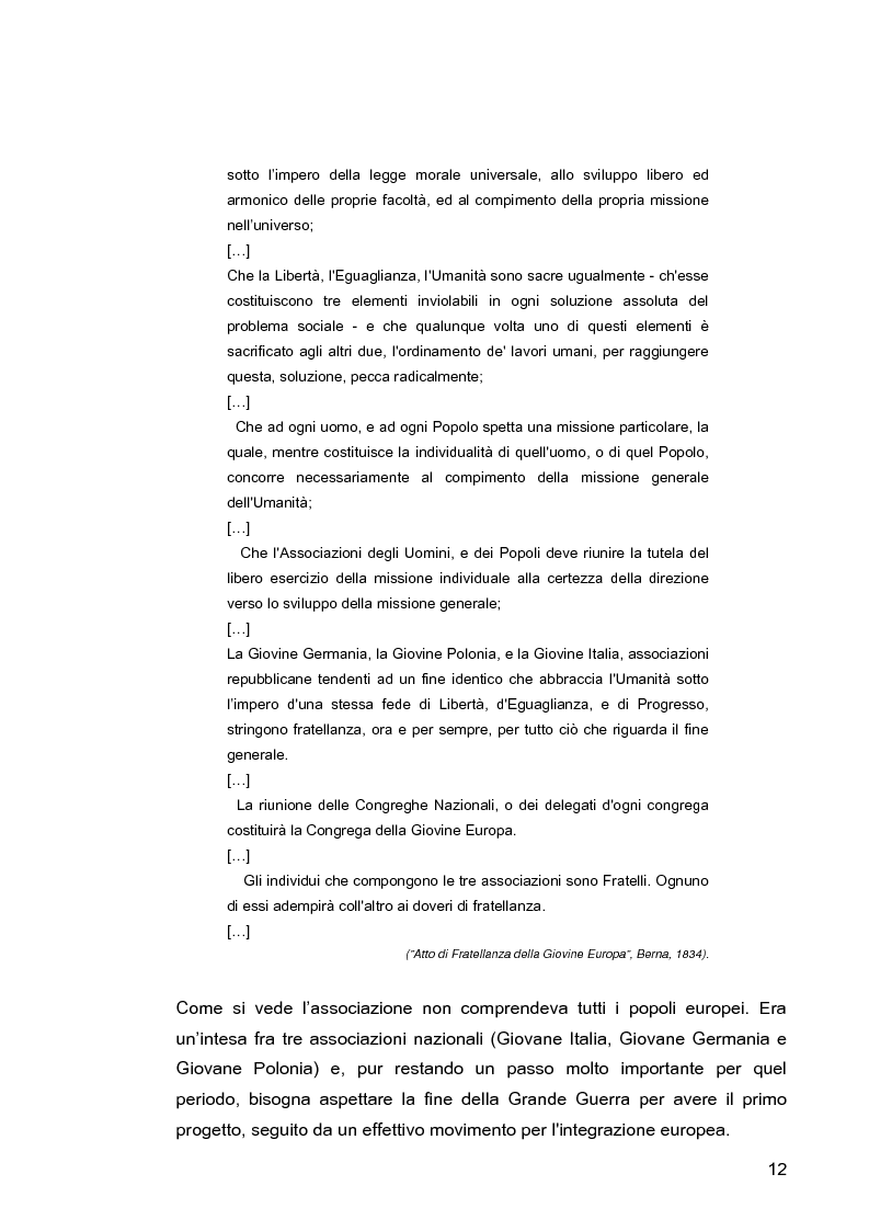Anteprima della tesi: La forma di Stato per l'Europa, Pagina 7