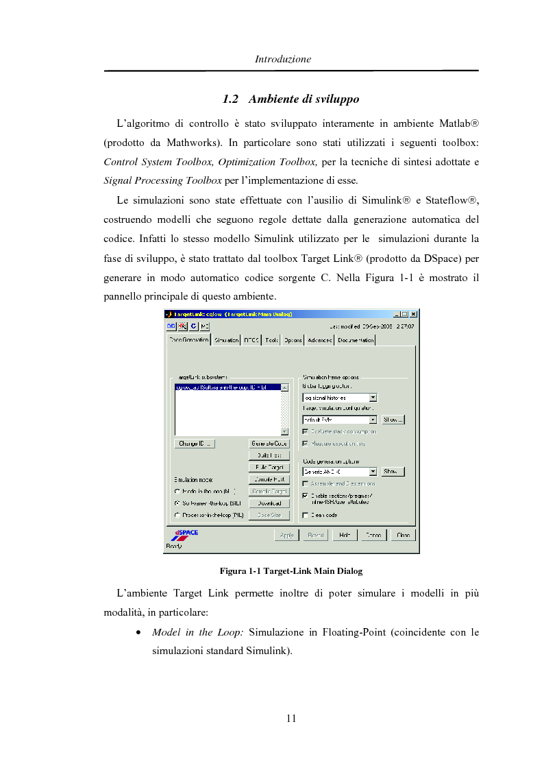 Anteprima della tesi: Controllo del regime di minimo per sistemi ''Torque Based'': Un approccio polinomiale, Pagina 3