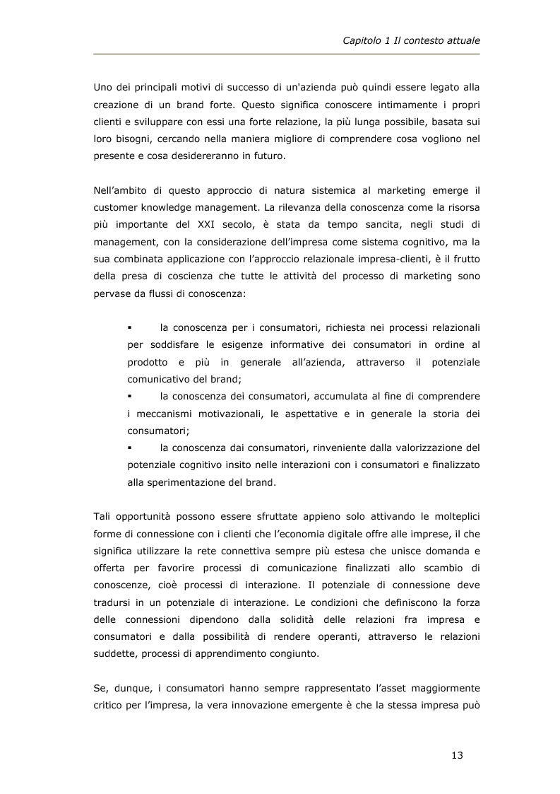 Anteprima della tesi: La comunicazione integrata come fonte dell’immagine di marca. Una verifica empirica: il caso Barilla., Pagina 8