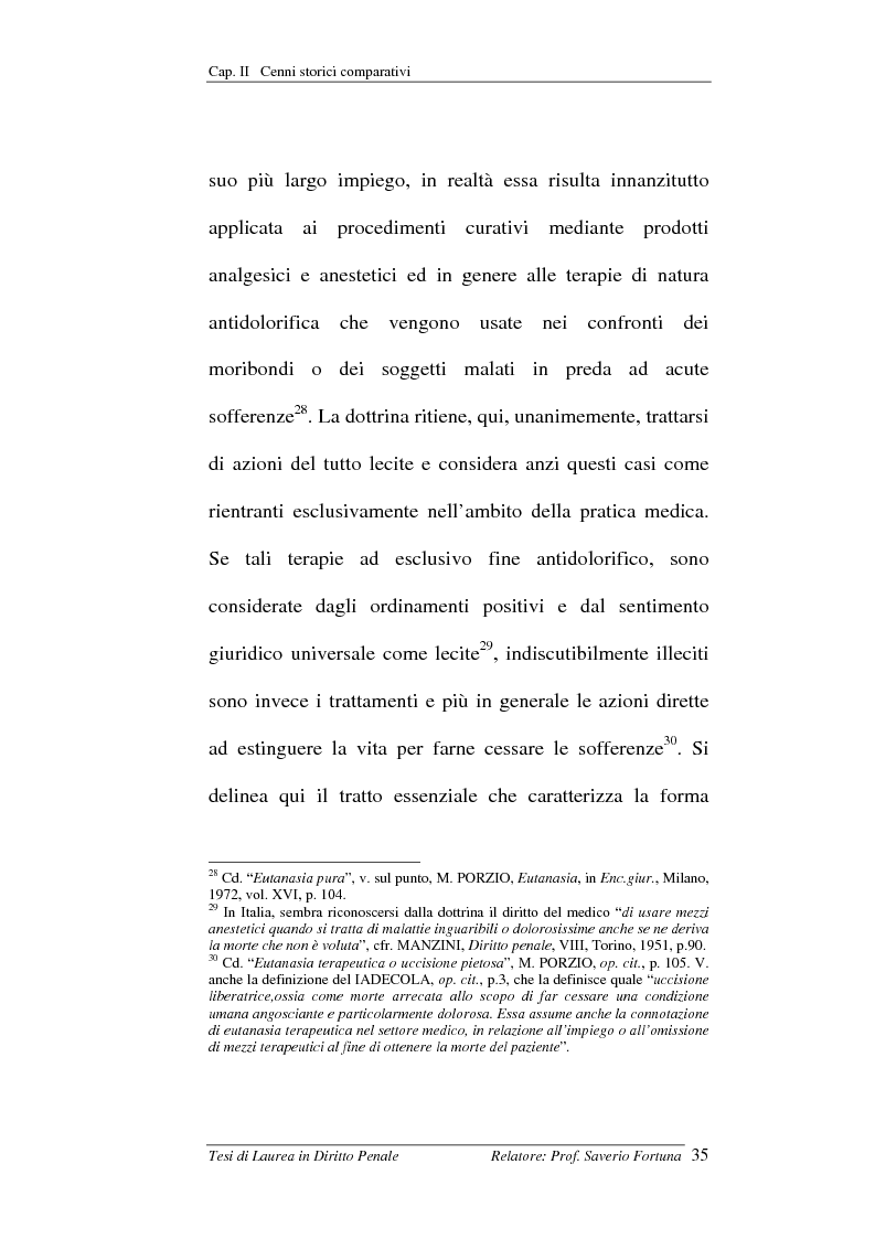 Anteprima della tesi: Il problema dell'eutanasia nei suoi riflessi penalistici, Pagina 14