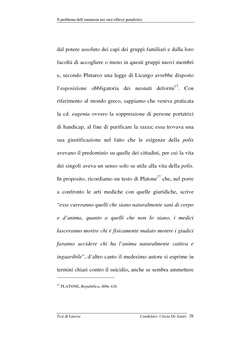 Anteprima della tesi: Il problema dell'eutanasia nei suoi riflessi penalistici, Pagina 5