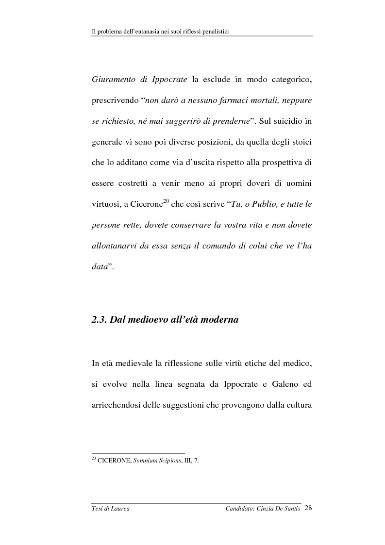Anteprima della tesi: Il problema dell'eutanasia nei suoi riflessi penalistici, Pagina 7