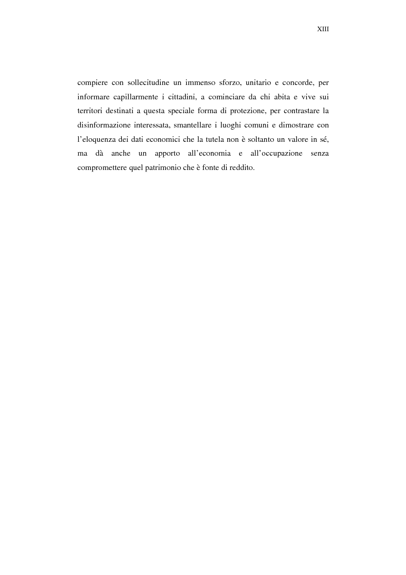 Anteprima della tesi: Attori ed interessi nel processo di costituzione di una politica ambientale: il caso del Parco Nazionale del Gargano., Pagina 7