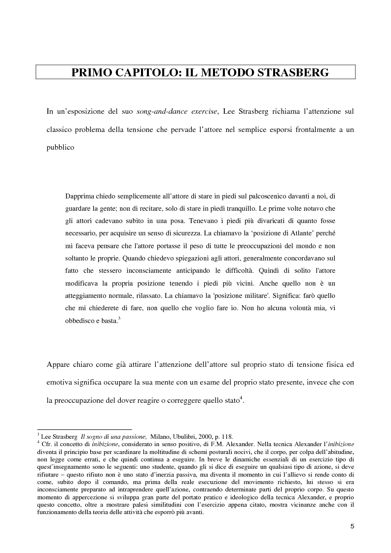 Anteprima della tesi: Strasberg-Pynchon, Pagina 3