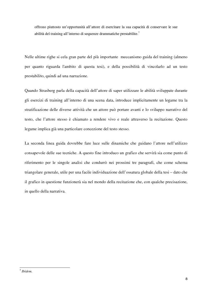 Anteprima della tesi: Strasberg-Pynchon, Pagina 6