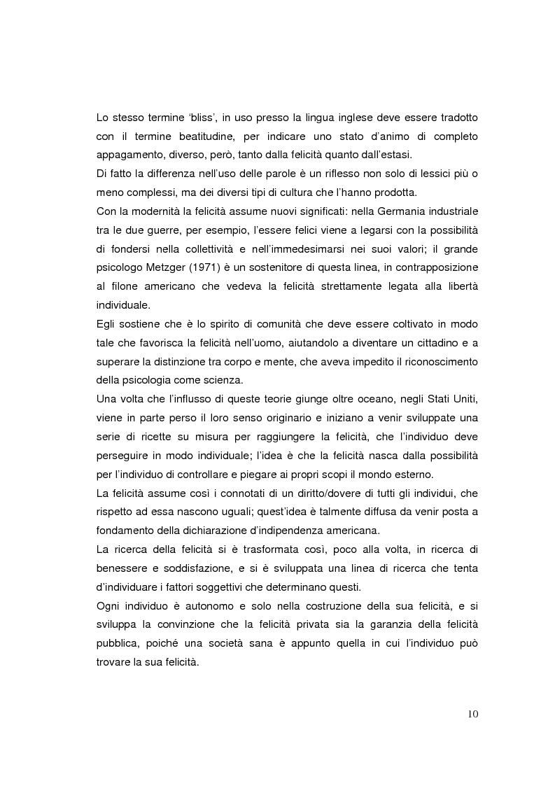 Anteprima della tesi: La felicità e il benessere nelle politiche del personale: un approccio relazionale, Pagina 7