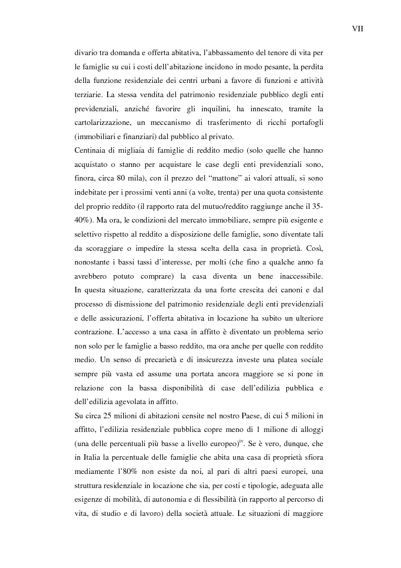 Anteprima della tesi: Fondo immobiliare: possibile leva finanziaria per il rilancio del ''Social Housing'', Pagina 2