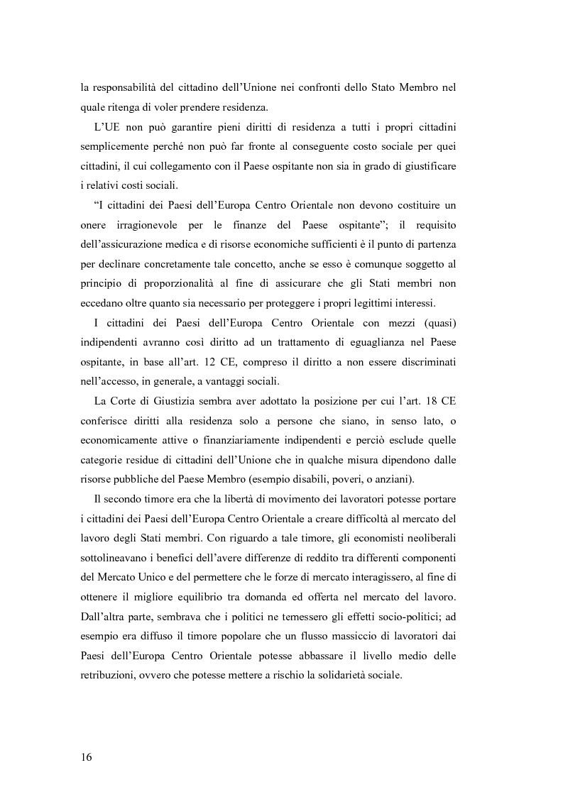 Anteprima della tesi: Polonia: frontiera dell'Unione Europea. La politica d'immigrazione nel contesto socio-giuridico polacco., Pagina 12