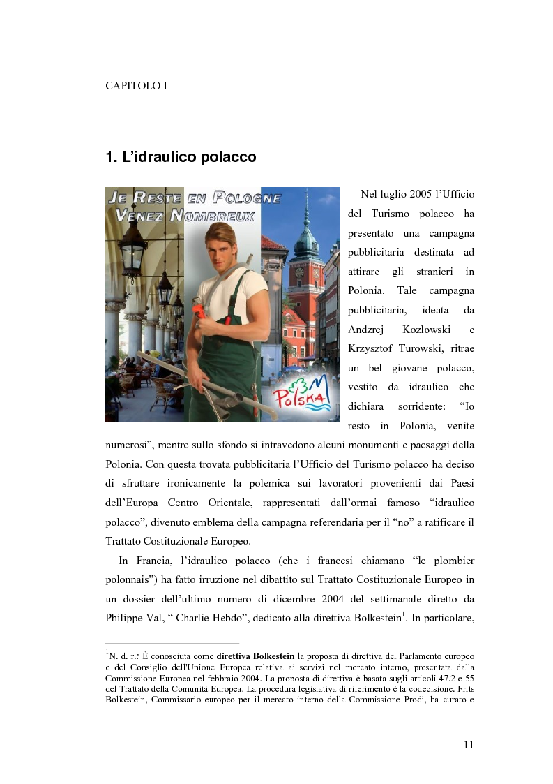 Anteprima della tesi: Polonia: frontiera dell'Unione Europea. La politica d'immigrazione nel contesto socio-giuridico polacco., Pagina 7