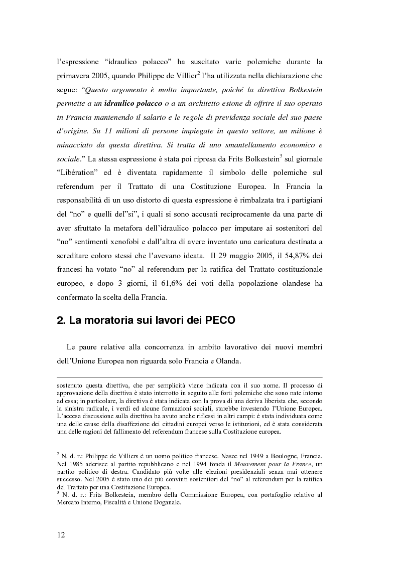Anteprima della tesi: Polonia: frontiera dell'Unione Europea. La politica d'immigrazione nel contesto socio-giuridico polacco., Pagina 8