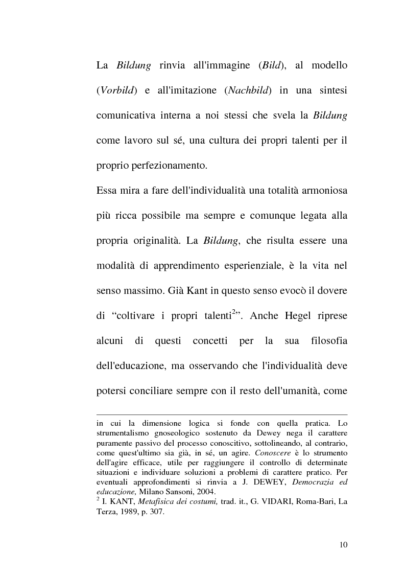 Anteprima della tesi: La costruzione dell'individualità nella filosofia politica di W. von Humboldt, Pagina 8