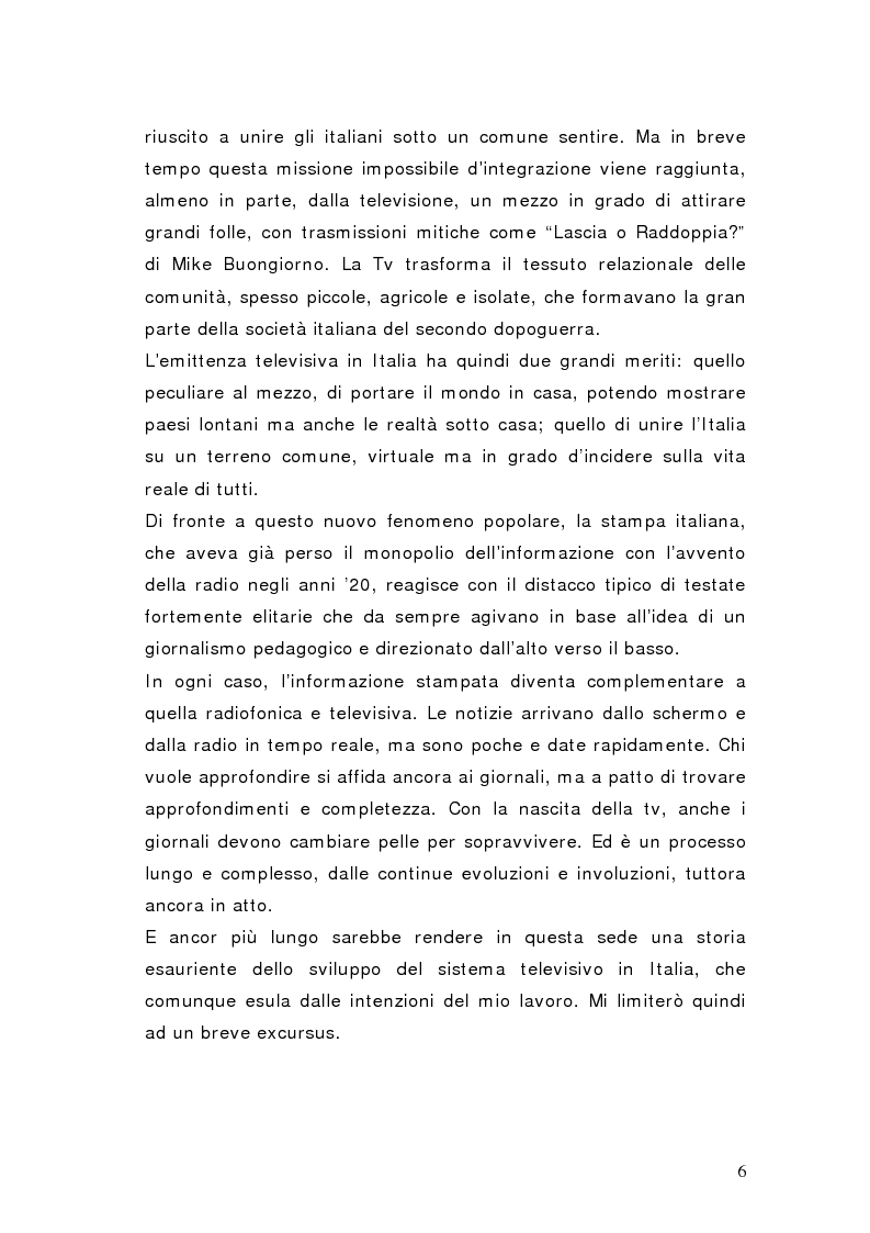 Anteprima della tesi: Raccontare il locale - Un'analisi della stampa fiorentina, Pagina 4