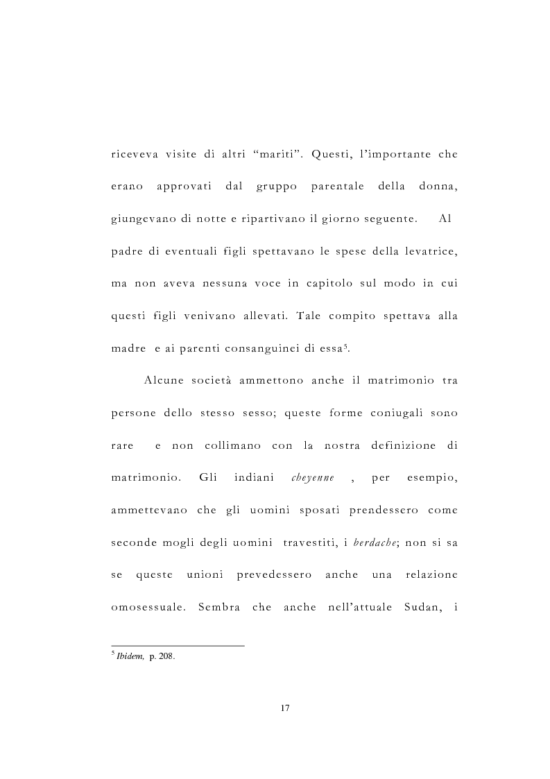 Anteprima della tesi: La famiglia: tipologie e forme, Pagina 13