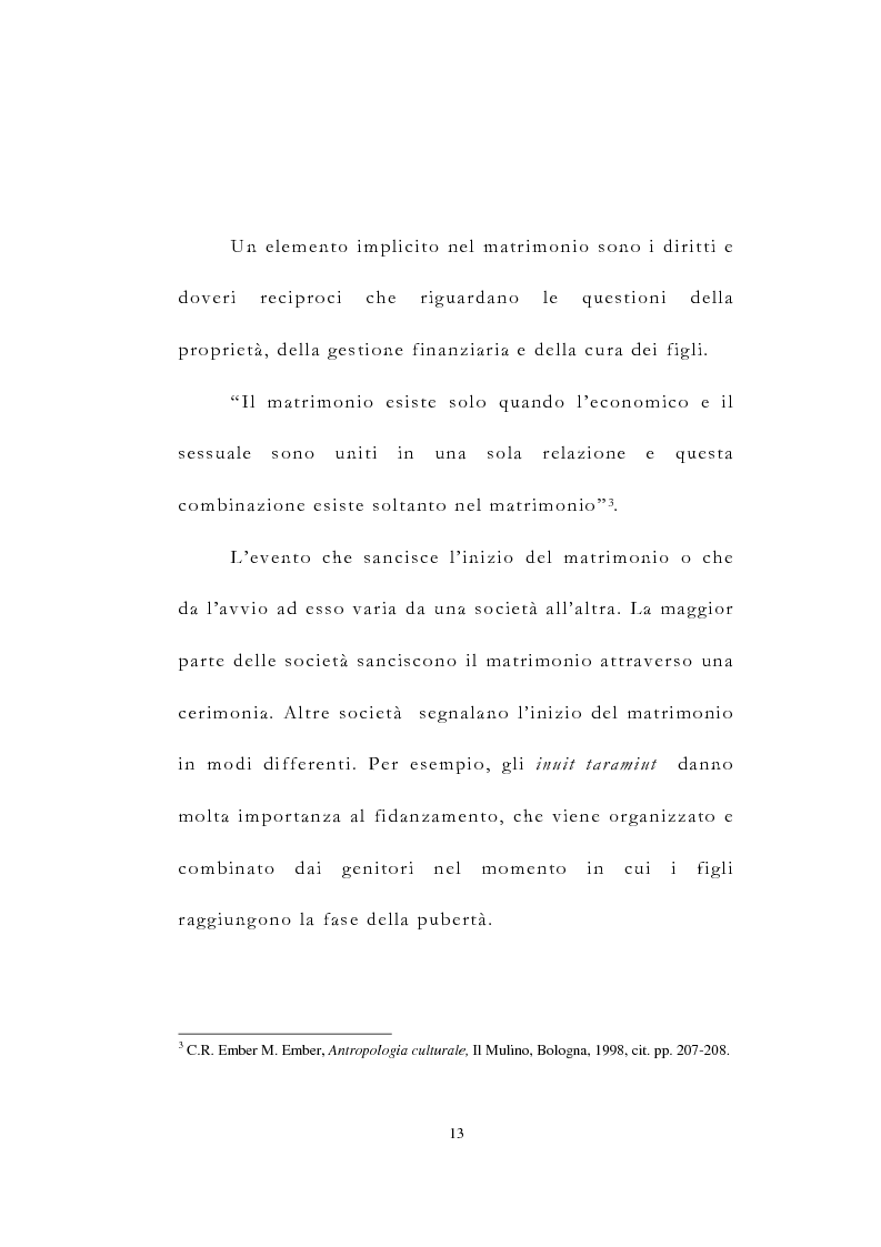 Anteprima della tesi: La famiglia: tipologie e forme, Pagina 9