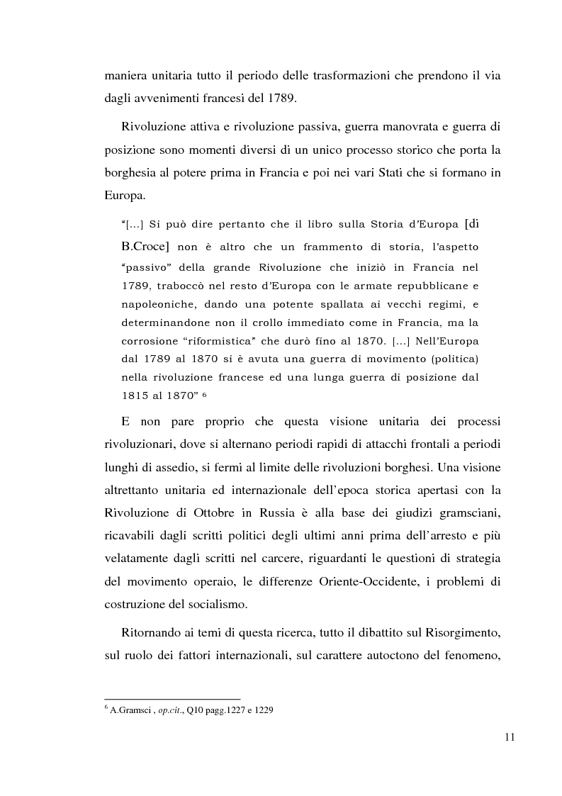 Anteprima della tesi: Rivoluzione passiva, blocco storico, egemonia, tre concetti gramsciani nei Quaderni del Carcere, Pagina 9