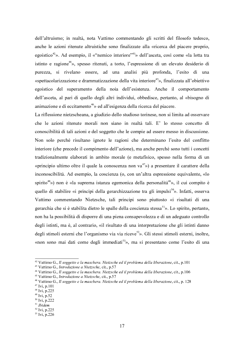 Anteprima della tesi: Secolarizzazione ed indebolimento dell'essere: l'interpretazione di Nietzsche ed Heidegger proposta da Vattimo per la società post-moderna, Pagina 9