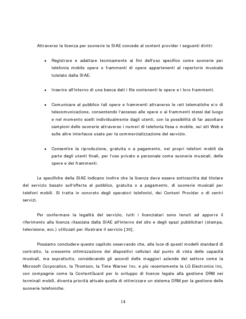 Anteprima della tesi: Caratterizzazione e Prototipizzazione di un Sistema DRM per Suonerie Telefoniche, Pagina 10