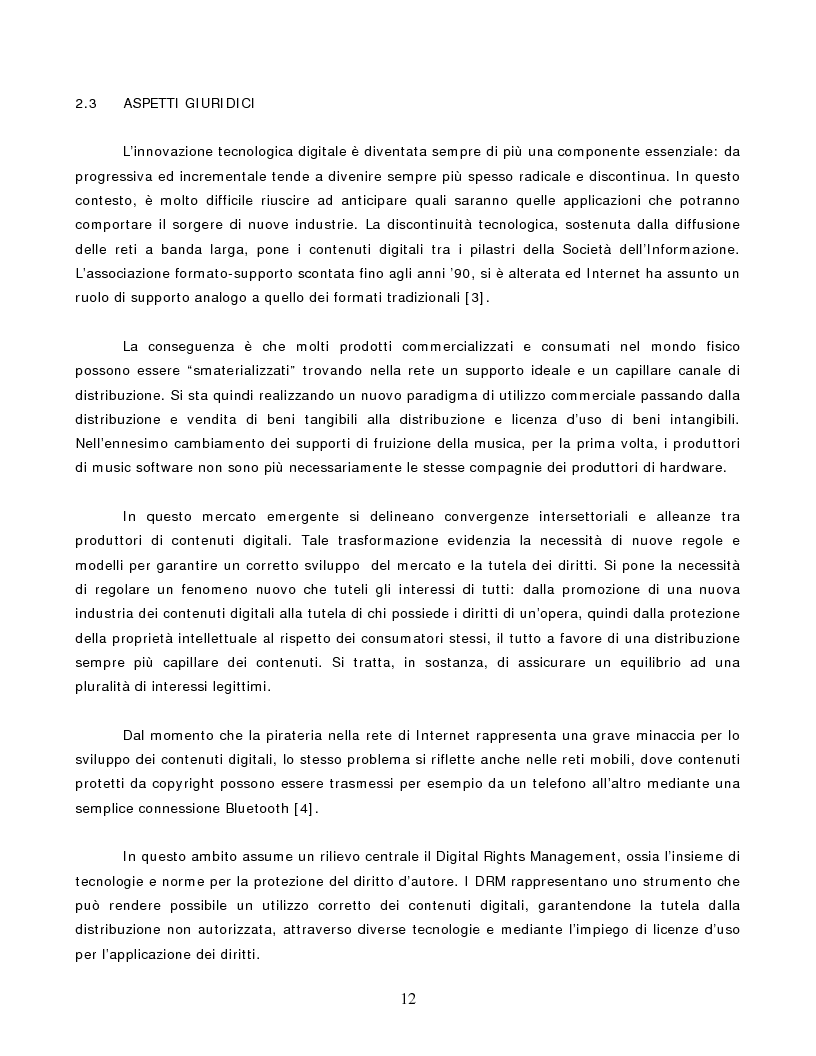 Anteprima della tesi: Caratterizzazione e Prototipizzazione di un Sistema DRM per Suonerie Telefoniche, Pagina 8
