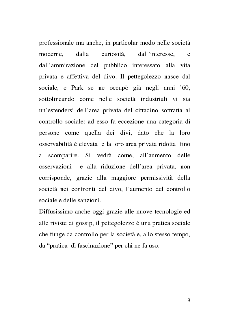 Anteprima della tesi: Dallo Schermo al ''Flusso''. Il Divismo tra cinema e televisione, Pagina 5