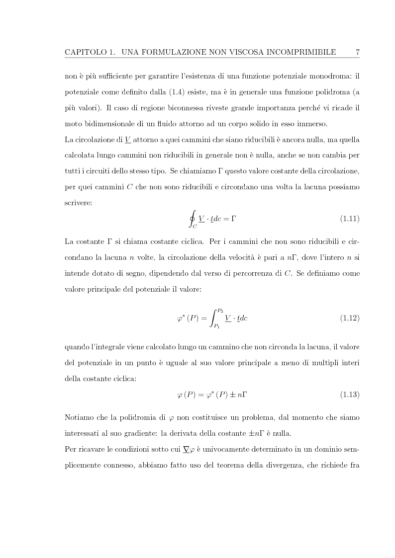 Anteprima della tesi: Calcolo della resistenza indotta con un integrale di scia, Pagina 11